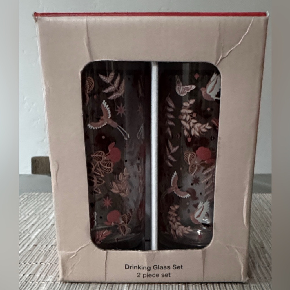 Latino Heritage Month Target Exclusive Set Of Glass Mugs. Brand New.